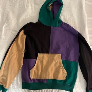 Urban Outfitters Color Block Hoodie